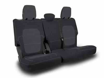PRP Seats B061-03 Rear Bench Covers for 2021+ Ford Bronco, 4 Door Black and Grey / PRP Seats B061-03 Seat Cover