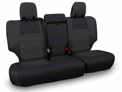 PRP Seats B067-03 Rear Bench Cover for 2011-2024 Toyota 4Runner 5-seat model Black and Gray / PRP Seats B067-03 Seat Cover