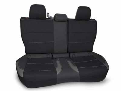 PRP Seats B081-03 Rear Bench Seat Cover for 2013-2017 Subaru Crosstrek Black and Gray / PRP Seats B081-03 Seat Cover