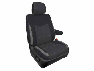 PRP Seats B086-03 Front Seat Covers for 2003-2009 Lexus GX470 (Pair) - Black and Gray / PRP Seats B086-03 Seat Cover
