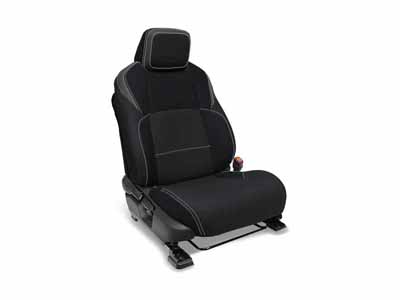 PRP Seats B088-03 Front Seat Covers for 2024 Toyota Tacoma Pair Black and Gray / PRP Seats B088-03 Seat Cover