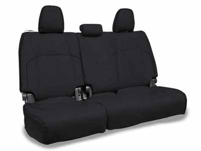 PRP Seats B089-02 Rear Bench Covers for 2024 Toyota Tacoma All Black / PRP Seats B089-02 Seat Cover