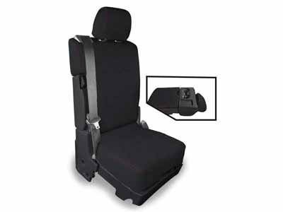 PRP Seats B098-01 Center Jump Seat Cover w/ Upper Storage Console 2015+ F150, 2017+ Super Duty, Red / PRP Seats B098-01 Seat Cover