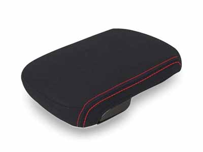 PRP Seats B101-01 Center Console Cover for 12-15 Toyota Tacoma Black with Red Stitching / PRP Seats B101-01 Console Cover