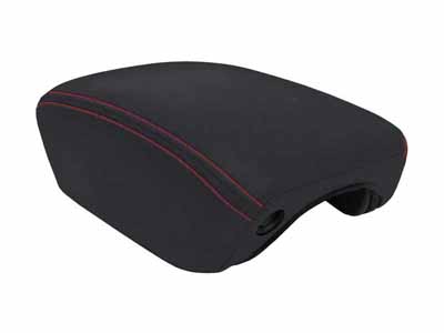 PRP Seats B103-01 Center Console Cover for 2018+ Wrangler JL and Gladiator JT Black W/Red Stitch / PRP Seats B103-01 Console Cover
