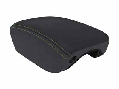 PRP Seats B103-06 Center Console Cover for 2018+ Wrangler JL and Gladiator JT Black and Green / PRP Seats B103-06 Console Cover