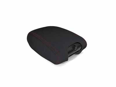 PRP Seats B104-01 Center Console Cover for '11'18 Jeep Wrangler JK/JKU Black with Red Stitching / PRP Seats B104-01 Console Cover