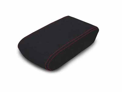 PRP Seats B106-01 Center Console Cover for 2011-2024 Toyota 4Runner Black with Red Stitching / PRP Seats B106-01 Console Cover