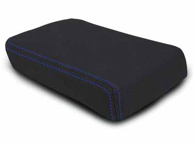PRP Seats B113-06 Center Console Cover for Polaris XPEDITION Black with Blue Stitch / PRP Seats B113-06 Console Cover