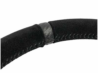 PRP Seats G160-H Heated Flat Suede Steering Wheel, Black / PRP Seats G160-H Steering Wheel