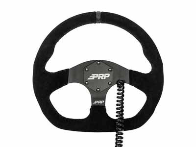 PRP Seats G250-H Heated Comp-R Suede Steering Wheel 13 Inch Diameter Black / PRP Seats G250-H Steering Wheel