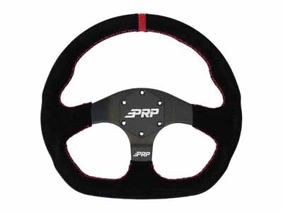 PRP Seats G253 Comp-R Suede Steering Wheel 13 Inch Diameter Red / PRP Seats G253 Steering Wheel