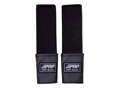 PRP Seats H61-Black Seatbelt Pads w/ Pocket Black Trim / PRP Seats H61-Black Seat Belt Shoulder Pad