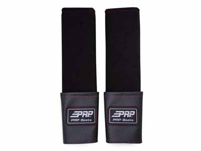 PRP Seats H61-Red Seatbelt Pads w/ Pocket Red Trim / PRP Seats H61-Red Seat Belt Shoulder Pad