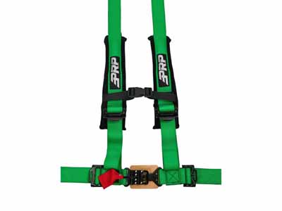 PRP Seats SB4.2LL-GN 4.2 Harness with Latch and Link Lap Belt, Green / PRP Seats SB4.2LL-GN Seat Belt Harness