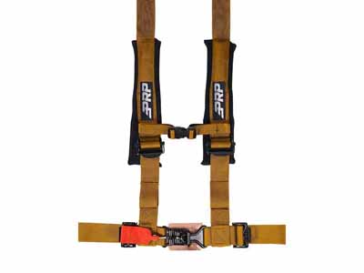 PRP Seats SB4.2LL-GO 4.2 Harness with Latch and Link Lap Belt Gold / PRP Seats SB4.2LL-GO Seat Belt Harness
