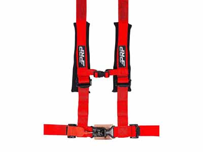 PRP Seats SB4.2LL-R 4.2 Harness with Latch and Link Lap Belt Red / PRP Seats SB4.2LL-R Seat Belt Harness