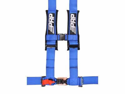 PRP Seats SB4.3B 4.3 Harness 4 point Harness with 3 inch Belts Blue / PRP Seats SB4.3B Seat Belt Harness
