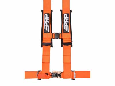 PRP Seats SB4.3O 4.3 Harness 4 point Harness with 3 inch Belts Orange / PRP Seats SB4.3O Seat Belt Harness