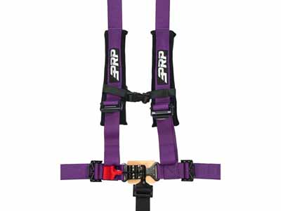 PRP Seats SB5.2-PU 5.2 Harness with Shoulder Straps Sewn to Lap, Purple / PRP Seats SB5.2-PU Seat Belt Harness