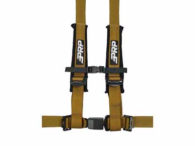 PRP Seats SBAUTO2GO 4.2 Harness, Gold / PRP Seats SBAUTO2GO Seat Belt Harness