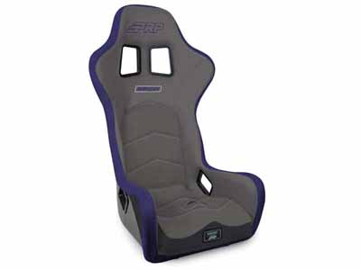 PRP Seats SHRDYA3902-07 Shreddy Edition Alpha Composite Seat Extra Wide Gray and Purple / PRP Seats SHRDYA3902-07 Seats
