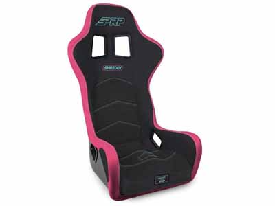 PRP Seats SHRDYA3902-08 Shreddy Edition Alpha Composite Seat Extra Wide Black Pink and Teal / PRP Seats SHRDYA3902-08 Seats