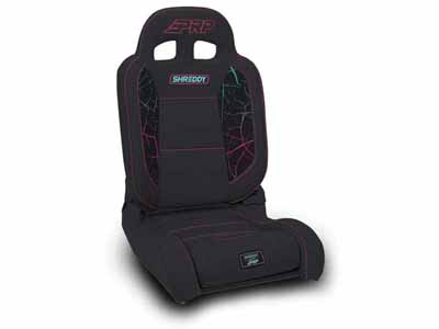 PRP Seats SHRDYA8701044-06 Shreddy Edition EnduroDaily Reclining Suspension Seat Cracked Pink Driver / PRP Seats SHRDYA8701044-06 Seats