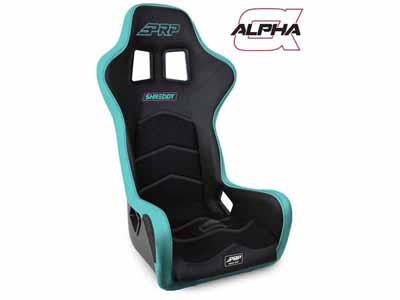 PRP Seats SHRDYA8701044-08 Shreddy EnduroDaily Reclining Suspension Seat Black Pink & Teal Driver / PRP Seats SHRDYA8701044-08 Seats