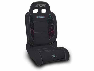 PRP Seats SHRDYA8701045-05 Shreddy EnduroDaily Reclining Suspension Seat Cracked Black Passenger / PRP Seats SHRDYA8701045-05 Seats