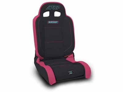 PRP Seats SHRDYA8701045-08 Shreddy EnduroDaily Reclining Suspension Seat Black Pink & Teal Passenger / PRP Seats SHRDYA8701045-08 Seats