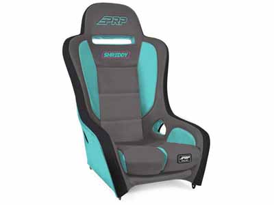 PRP Seats SHRDYA9101-04 Shreddy Podium Suspension Seat Gray and Teal / PRP Seats SHRDYA9101-04 Seats