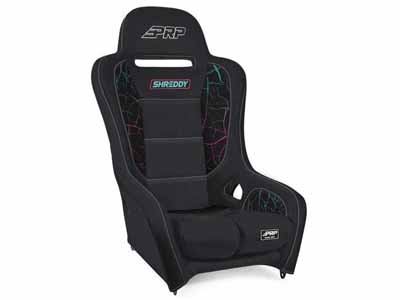 PRP Seats SHRDYA9101-05 Shreddy Edition Podium Suspension Seat Cracked Black / PRP Seats SHRDYA9101-05 Seats
