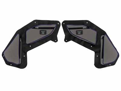 PRP Seats SHRDYE96-M PRP Shreddy Rear Door Bags for Polaris Pair Gray and Purple / PRP Seats SHRDYE96-M Door Bag
