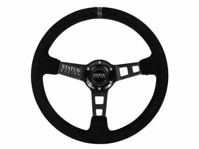 PRP Seats SRG140 Deep Dish Suede Steering Wheel 13 Inch Diameter Black / PRP Seats SRG140 Steering Wheel