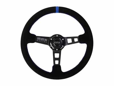PRP Seats SRG141 Deep Dish Suede Steering Wheel 13 Inch Diameter Blue / PRP Seats SRG141 Steering Wheel