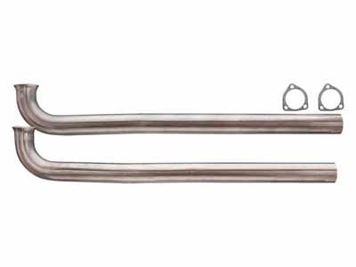 Pypes DGA20S33 1964-1967 Pontiac 2.5 Inch Manifold Downpipes With HO-Ram Air 3 Bolt Flanges / Pypes Performance Exhaust DGA20S33 Down-Pipe