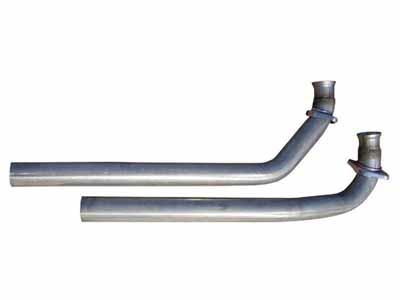 Pypes DGF13S Exhaust Manifold Down Pipe 2.5 in Standard Manifold 2 Bolt Hardware Not Incl Natural / Pypes Performance Exhaust DGF13S Down-Pipe