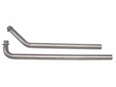 Pypes Exhaust DGU14S 1964-1974 Chevy Small Block 2.5 Inch Manifold Downpipes 3 Bolt 409 Stainless / Pypes Performance Exhaust DGU14S Down-Pipe
