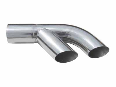 Pypes Performance Exhaust EVT10 1976-1981 Pontiac Trans Am 2.5 Inch 304 Stainless Exhaust Splitters / Pypes Performance Exhaust EVT10 Exhaust Tip