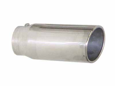 Pypes EVT405 Exhaust Tail Pipe Tip 4 in ID x 5 in OD x 12 in L Bolt On Hardware Not Incl Polished / Pypes Performance Exhaust EVT405 Exhaust Tip
