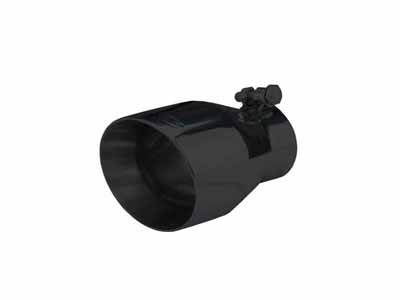 Pypes EVT92B Exhaust Tail Pipe Tip 10-13 Carmaro V6 2.5" In/4" Out Black Double Wall Tip Bolt On / Pypes Performance Exhaust EVT92B Exhaust Tip