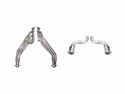 Pypes HDR79SK-1 2018-2023 Mustang Long Tube Header Kit With Catalytic Converters 304 Stainless / Pypes Exhaust HDR79SK-1 Long Tube Headers