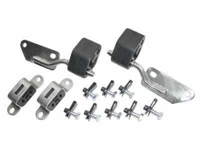 Pypes Exhaust HFH30 Exhaust Tail Pipe Hanger 99-04 Mustang Hardware Incl Natural 304 Stainless Steel / Pypes Exhaust HFH30 Exhaust Tail Pipe Hanger