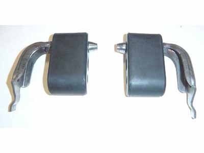 Pypes HFM79 Exhaust Tail Pipe Hanger 79-93 Ford Mustang Hardware Not Included Natural / Pypes Exhaust HFM79 Exhaust Tail Pipe Hanger