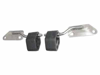 Pypes Performance Exhaust MHV6 Exhaust Muffler Hanger Mustang Natural 304 Stainless Steel / Pypes Exhaust MHV6 Exhaust System Hanger