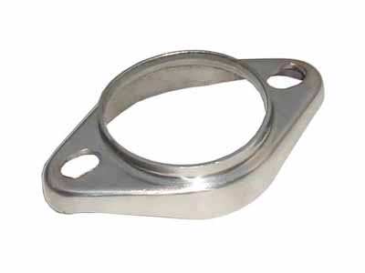 Pypes Exhaust PFF13 Exhaust Flange 2.5 in Flow Tube Hardware Not Incl Natural 304 Stainless Steel / Pypes Performance Exhaust PFF13 Exhaust Flange