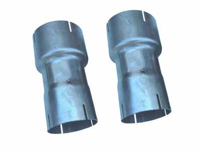 Pypes Exhaust PVA10 Exhaust Pipe Adapter 3 in - 2.5 in Hardware Not Incl Natural 409 Stainless Steel / Pypes Exhaust PVA10 Exhaust Pipe Adapter