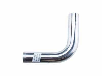 Pypes PVM28S Mandrel Bend Pipe 2.5 in 90 Degree Hardware Not Incl Natural 304 Stainless Steel / Pypes Performance Exhaust PVM28S Exhaust Pipe