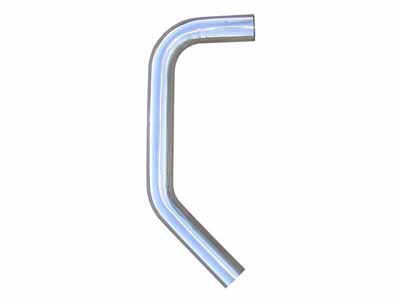 Pypes PVM4590-25 Mandrel Bend Pipe 2.5 in 45/90 Degree Hardware Not Incl Natural 304 Stainless Steel / Pypes Performance Exhaust PVM4590-25 Exhaust Pipe